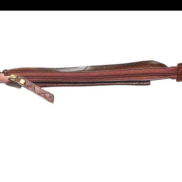 Talbots Brown Crossbody Bag with Gold Hardware - Picture 8 of 15